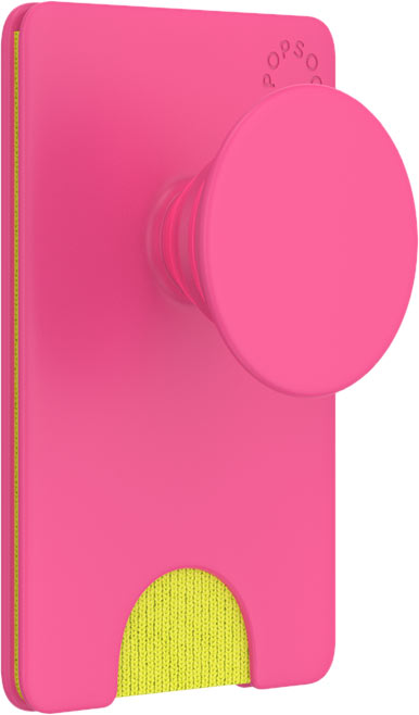 Держатель/кардхолдер для телефона Popsockets PopWallet, розовый
