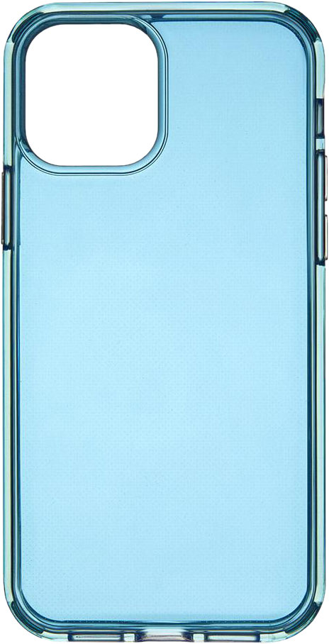 Чехол QDOS Neon для iPhone 12 Pro Max, голубой