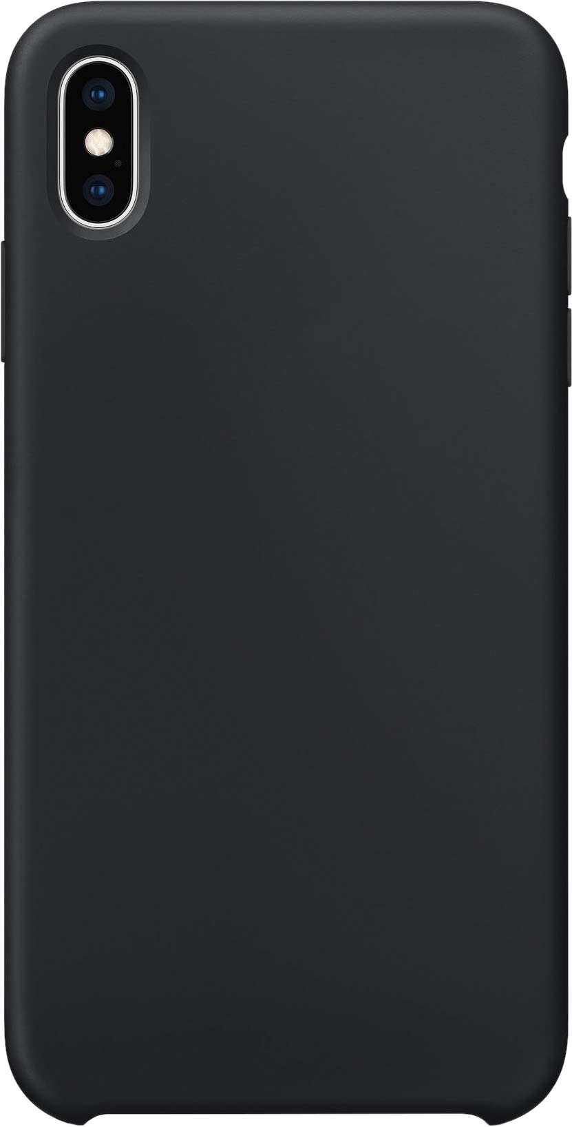 Чехол moonfish для iPhone XS Max, силикон, черный