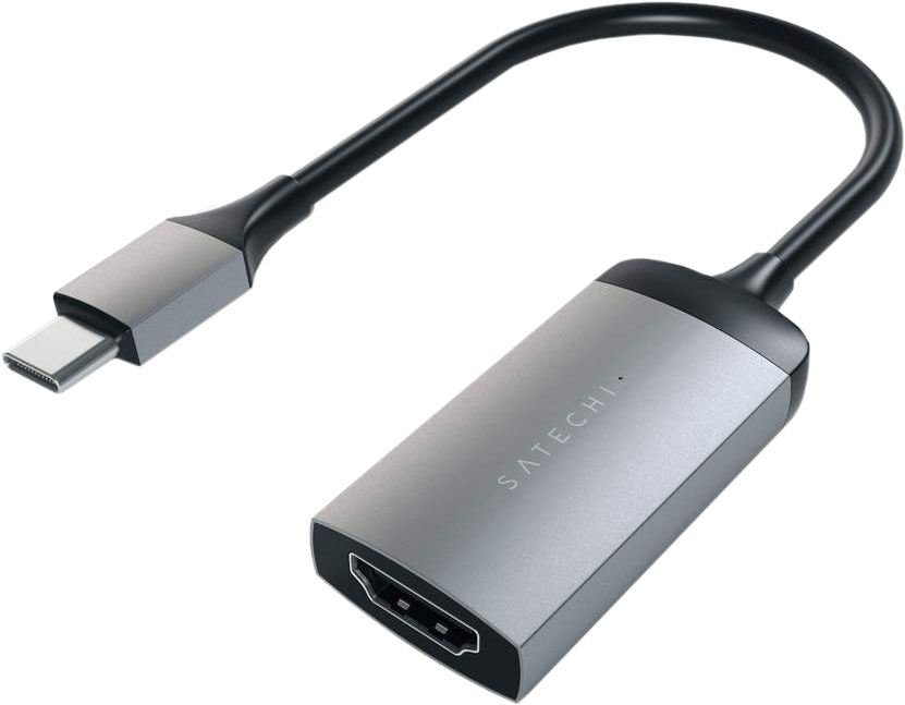 Адаптер Satechi USB-C - HDMI 4K 60Гц, «серый космос»