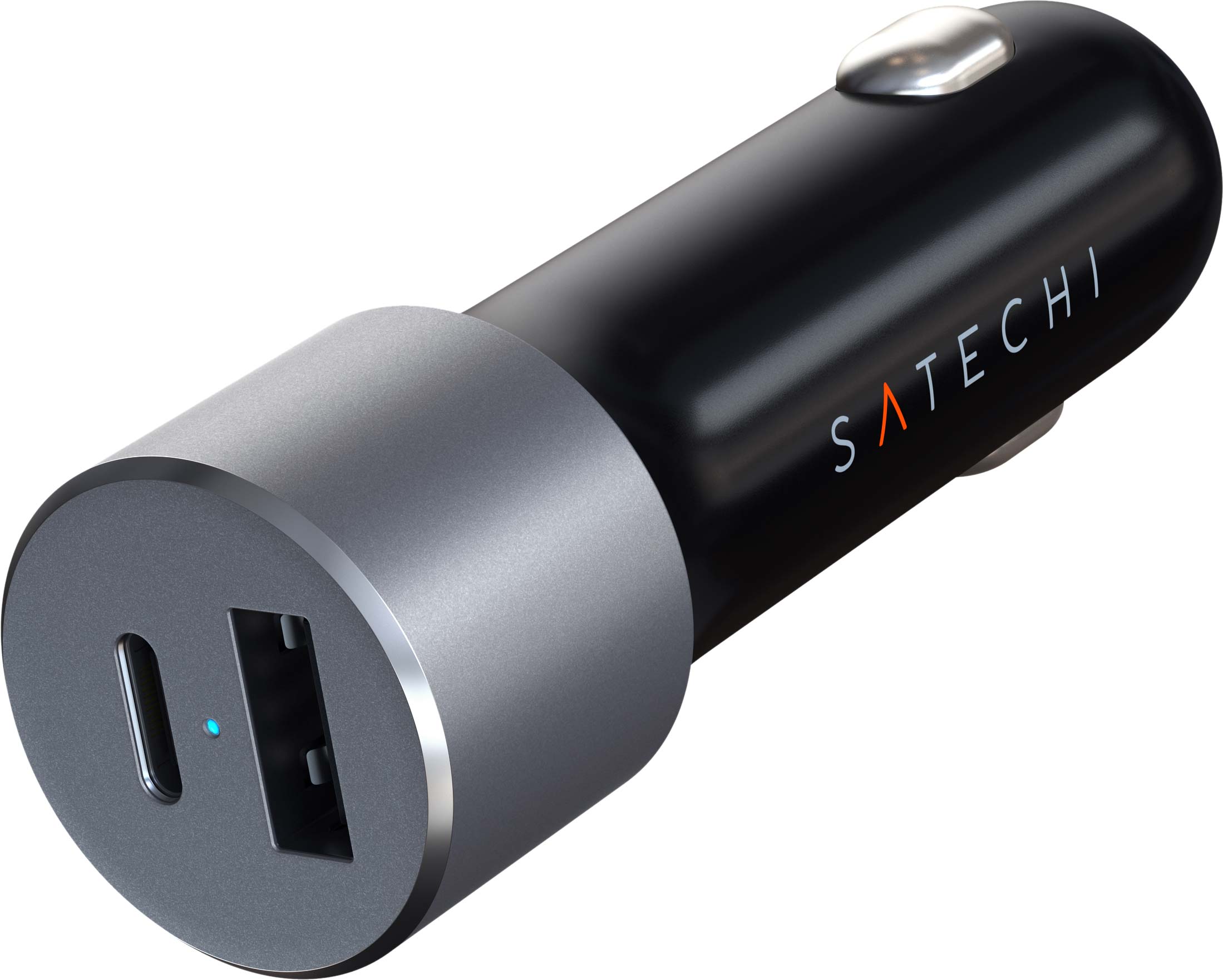 Автомобильное зарядное устройство Satechi USB-C + USB-A, PD, 72Вт, черный