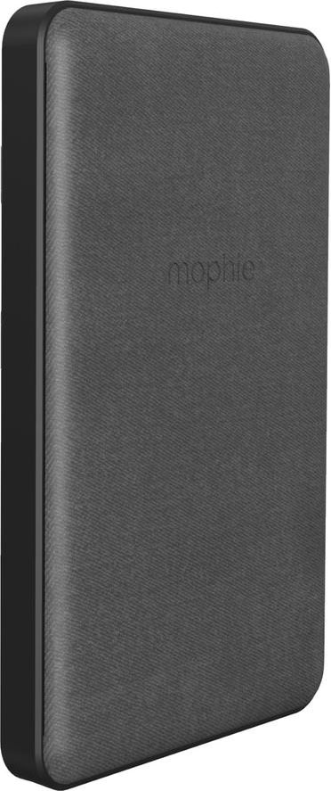 Внешний аккумулятор с функцией БЗУ Mophie MagSafe Snap + Juice Pack mini, 5000 мАч, черный