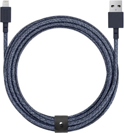 Кабель Native Union Belt Lightning/USB (3 м), индиго