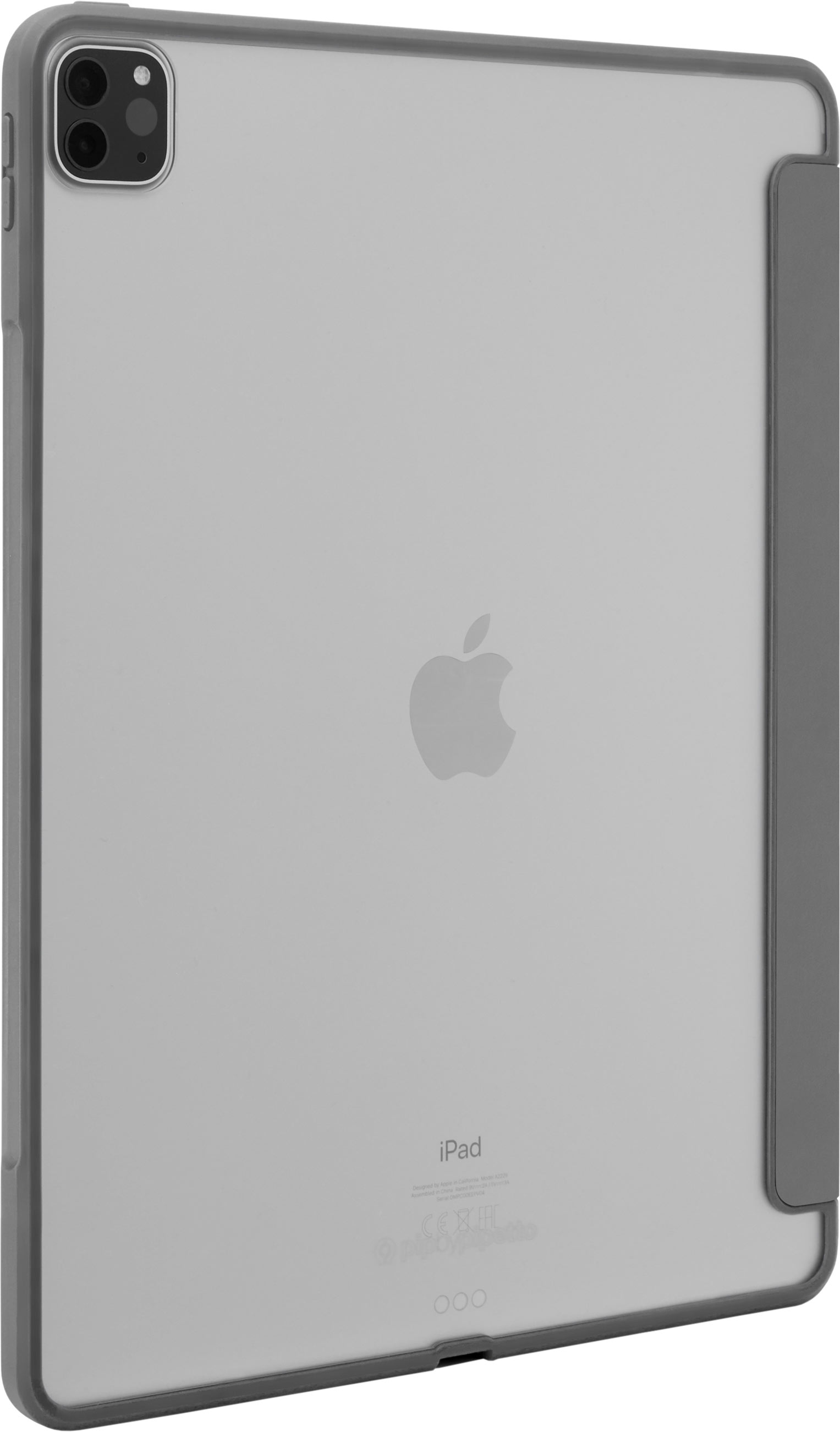 Чехол Pipetto Origami для iPad Pro 12.9 (2021), серый