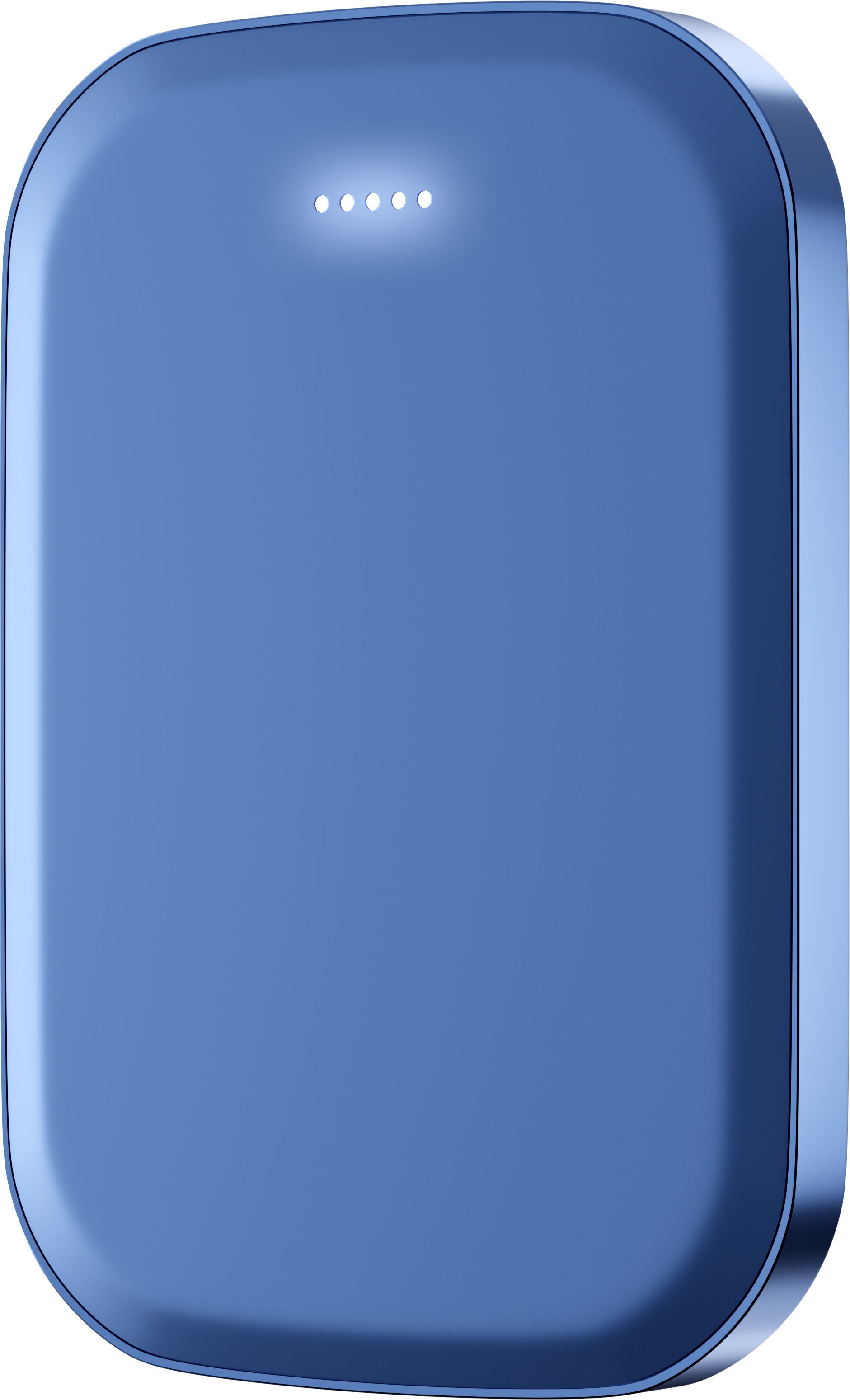 Внешний аккумулятор с функцией БЗУ moonfish Magsafe + USB-AType-C 4200 мАч , синий