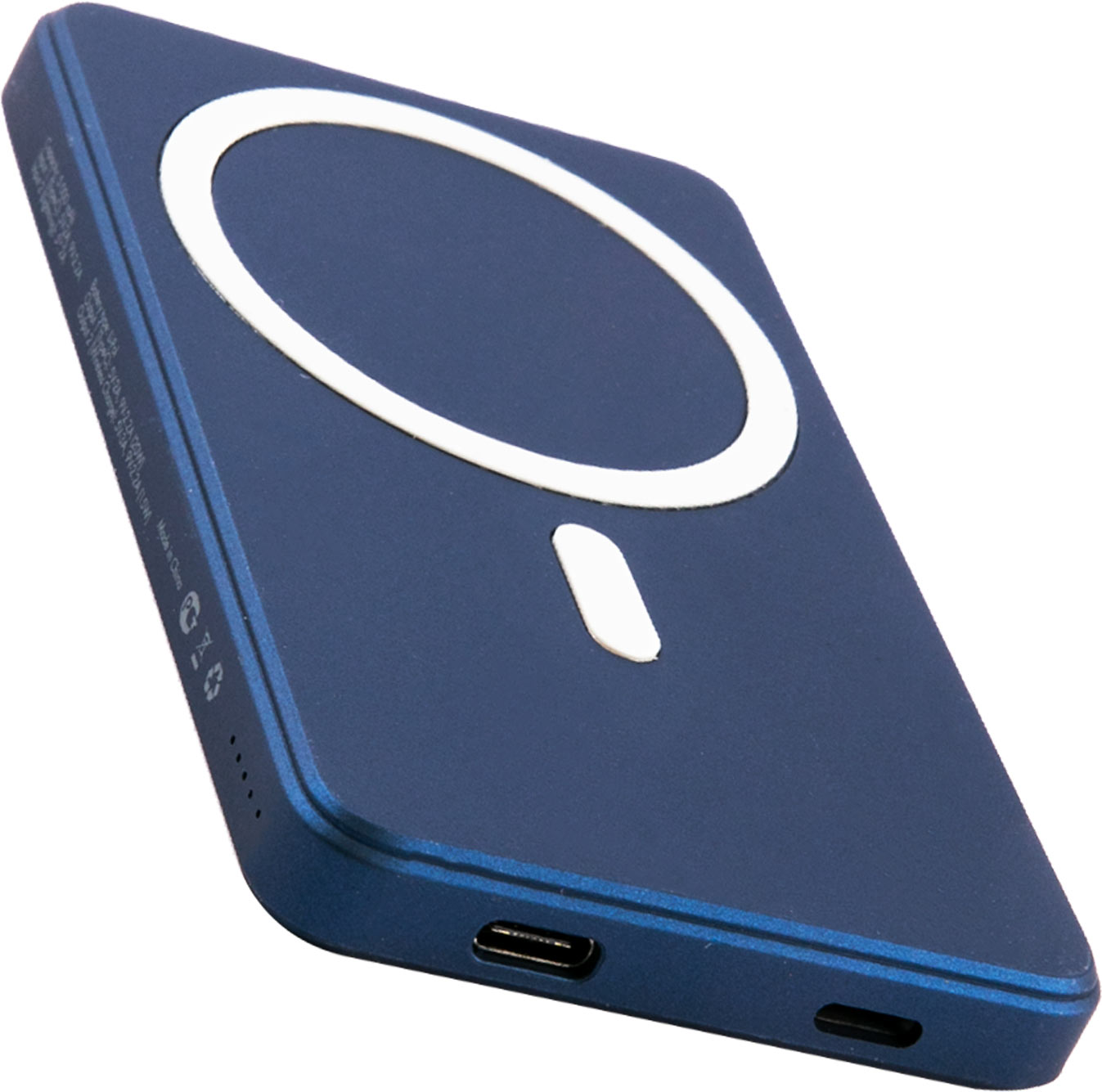 Внешний аккумулятор с функцией БЗУ moonfish MagSafe 5000 мАч, синий
