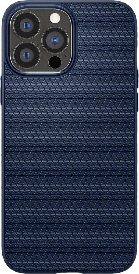 Чехол Spigen Liquid Air для iPhone 13 Pro Max, темно-синий