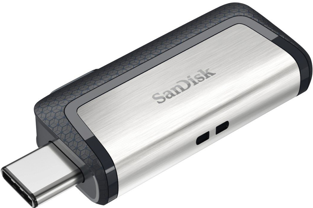 Флеш-накопитель SanDisk Ultra Dual Drive USB Type-C, 64 ГБ