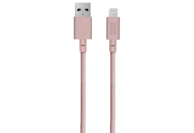 Кабель Native UnionLightning/USB (3 м), розовый