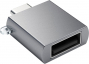 Адаптер Satechi USB-C - USB-A 3.0, серый