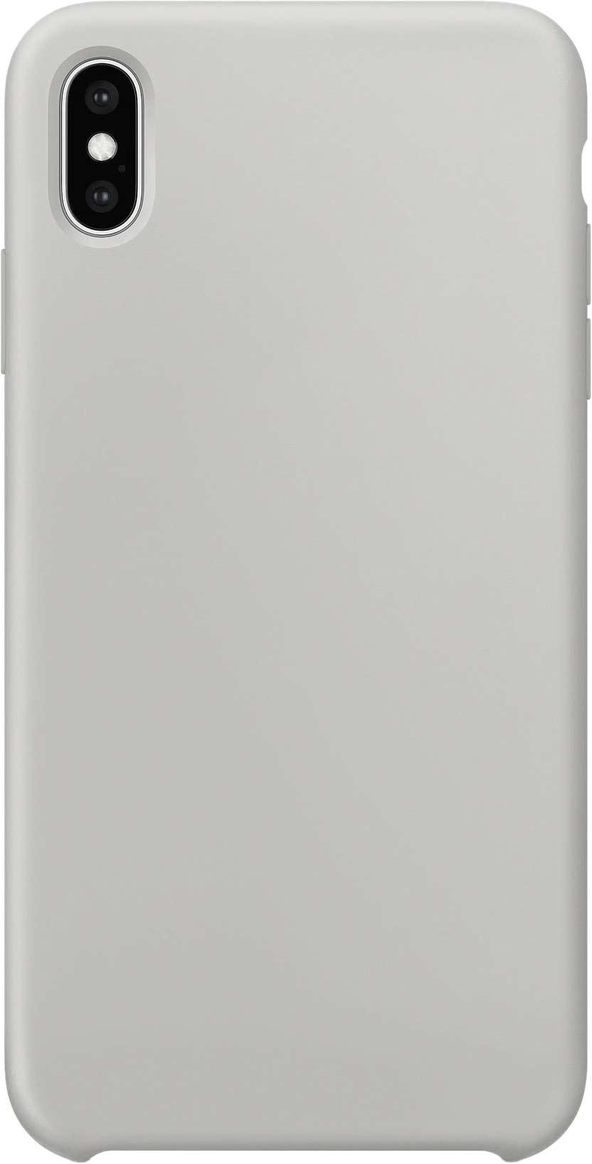 Чехол moonfish для iPhone XS Max, силикон, серый