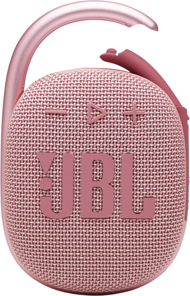 Акустика портативная JBL Clip 4, розовый